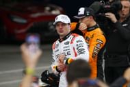 Max Verstappen (1) Oracle Red Bull Racing is congratulated by his team after winning the F1 Grand Prix of Japan at Suzuka International Circuit - Source: Getty